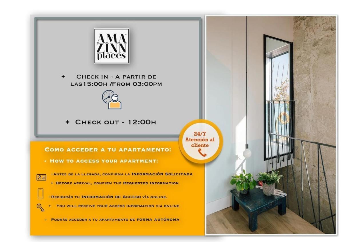 Апартаменты Ap Edificio Gran Via -Quinto Piso Sin Ascensor- Мадрид Экстерьер фото